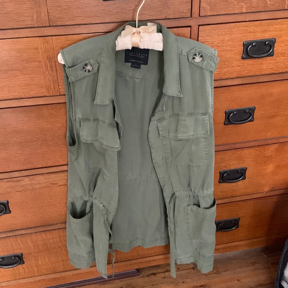 NORDSTROM Sanctuary olive green vest